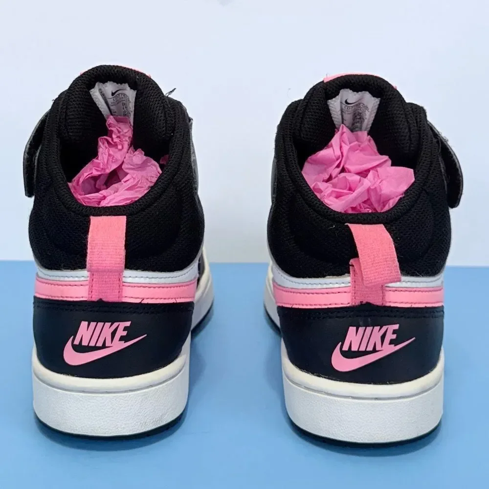 Nike Kids' Grade School Court Borough Mid 2 Sneakers Size Juniors 5Y